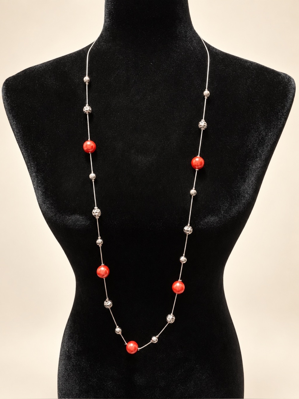 Bead Long Necklace - Women Jewelry